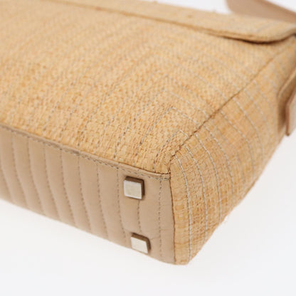 Bally Brown Canvas Shoulder
