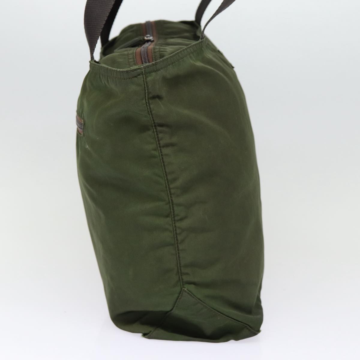 Prada Brown Synthetic Tessuto