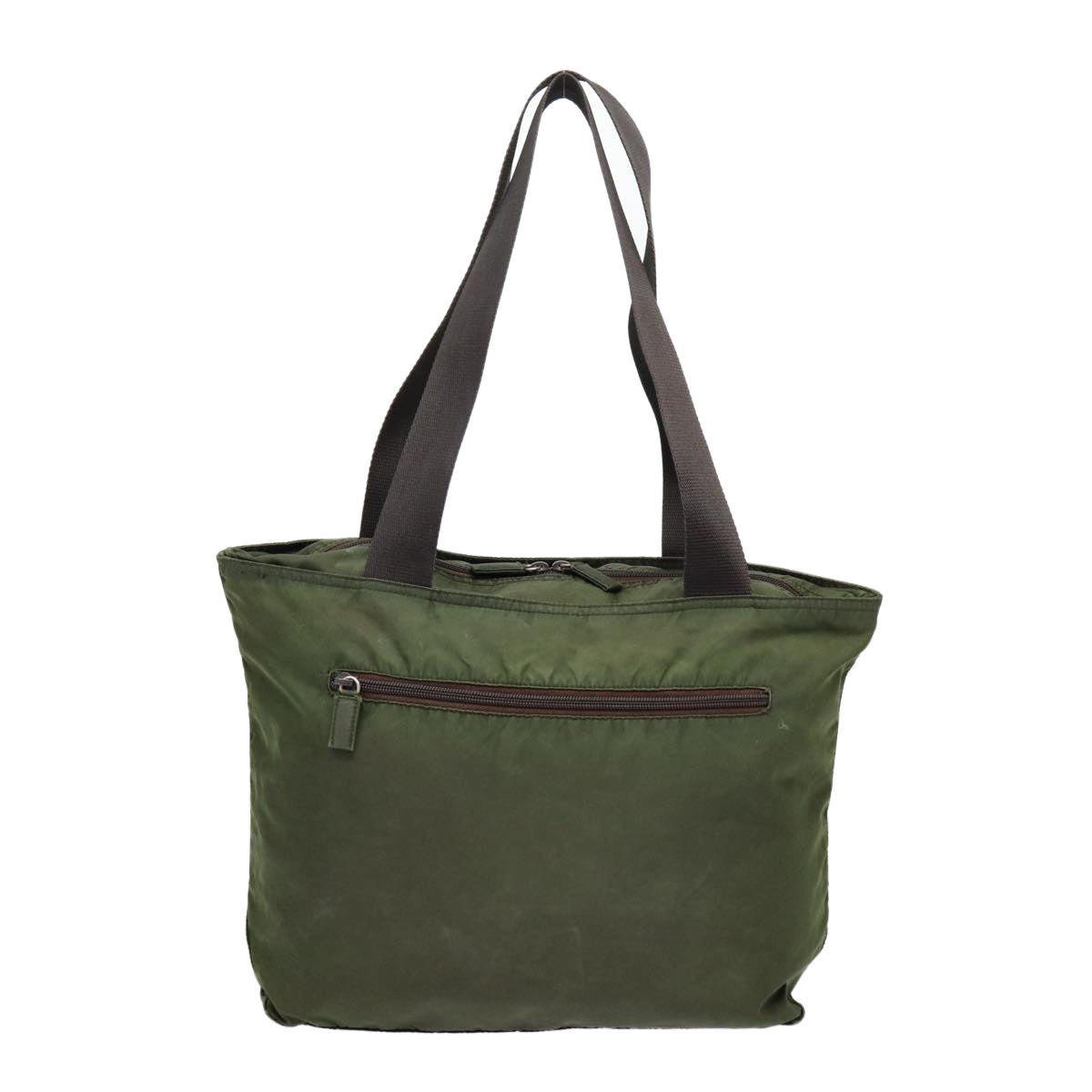 Prada Brown Synthetic Tessuto