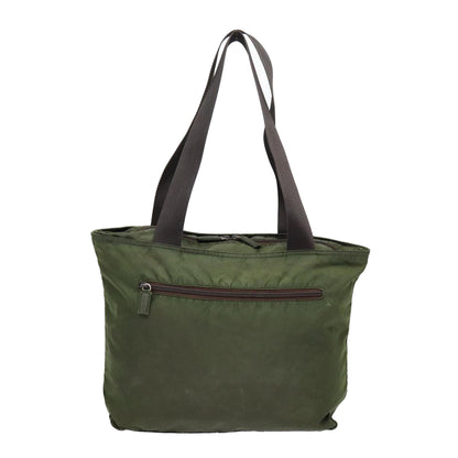 Prada Brown Synthetic Tessuto