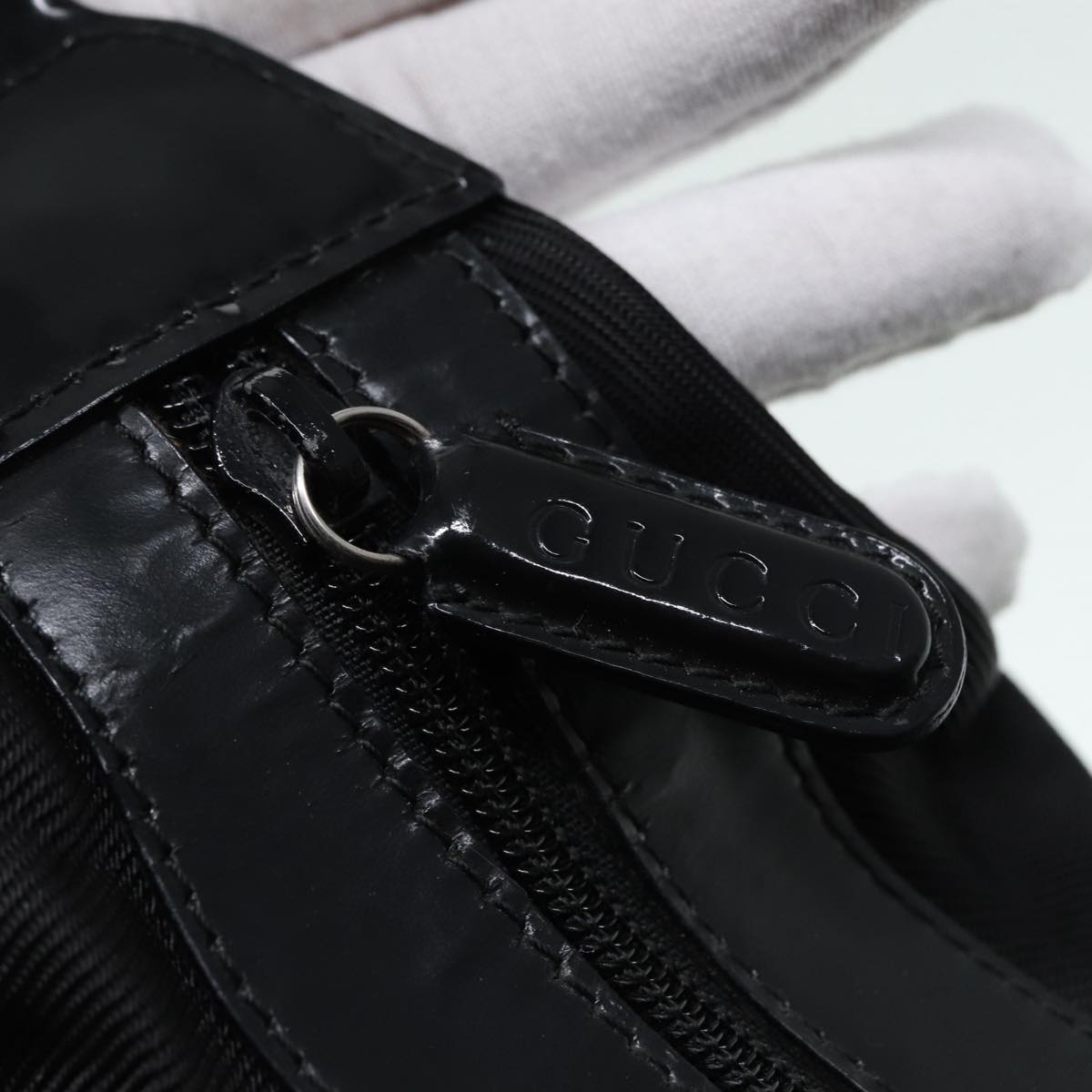 Gucci Black Synthetic Bamboo