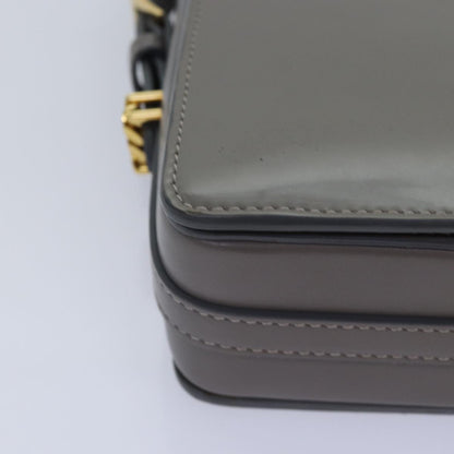 Burberry Gray Patent Leather Shoulder