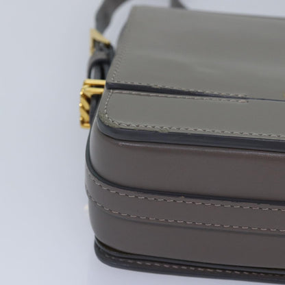 Burberry Gray Patent Leather Shoulder