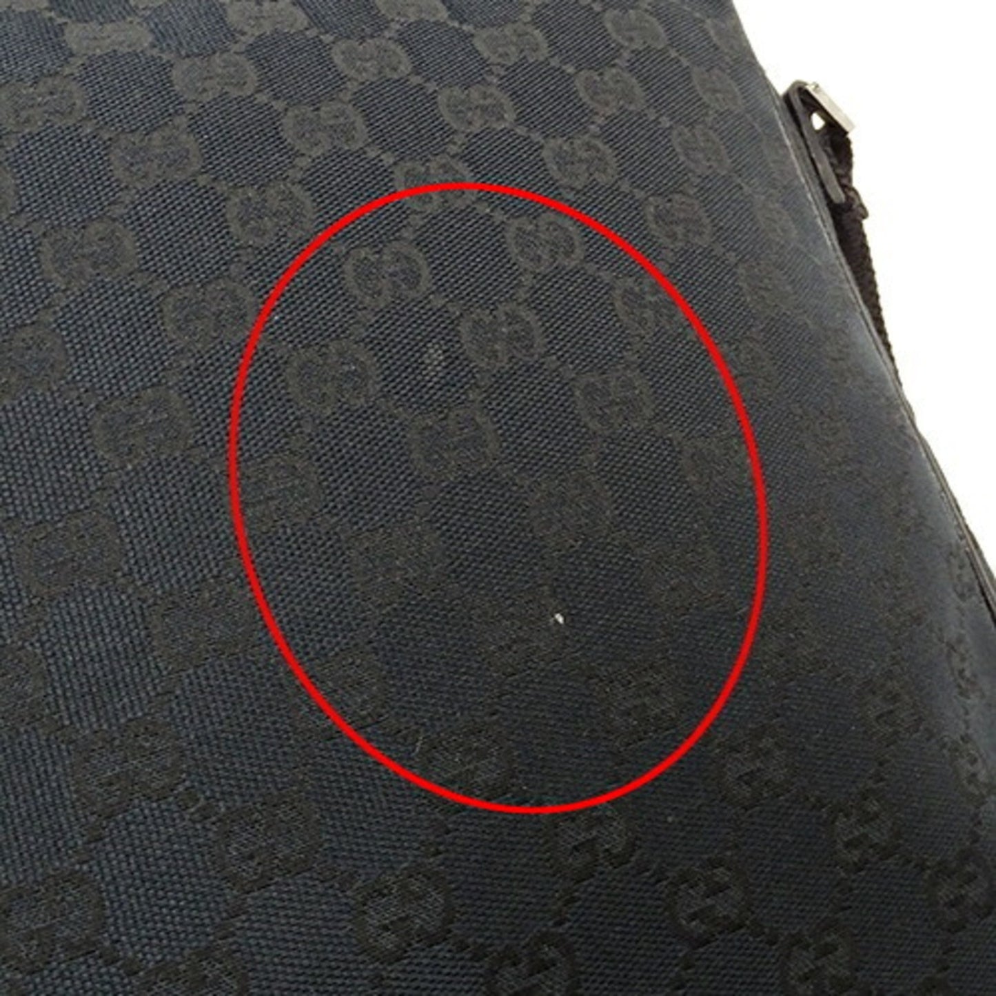 Gucci Black Canvas Gg Canvas