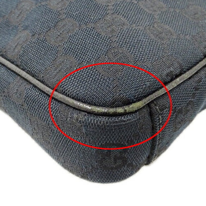 Gucci Black Canvas Gg Canvas