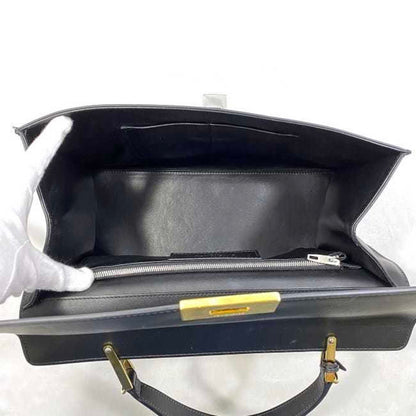 Balenciaga Black Leather Le Dix
