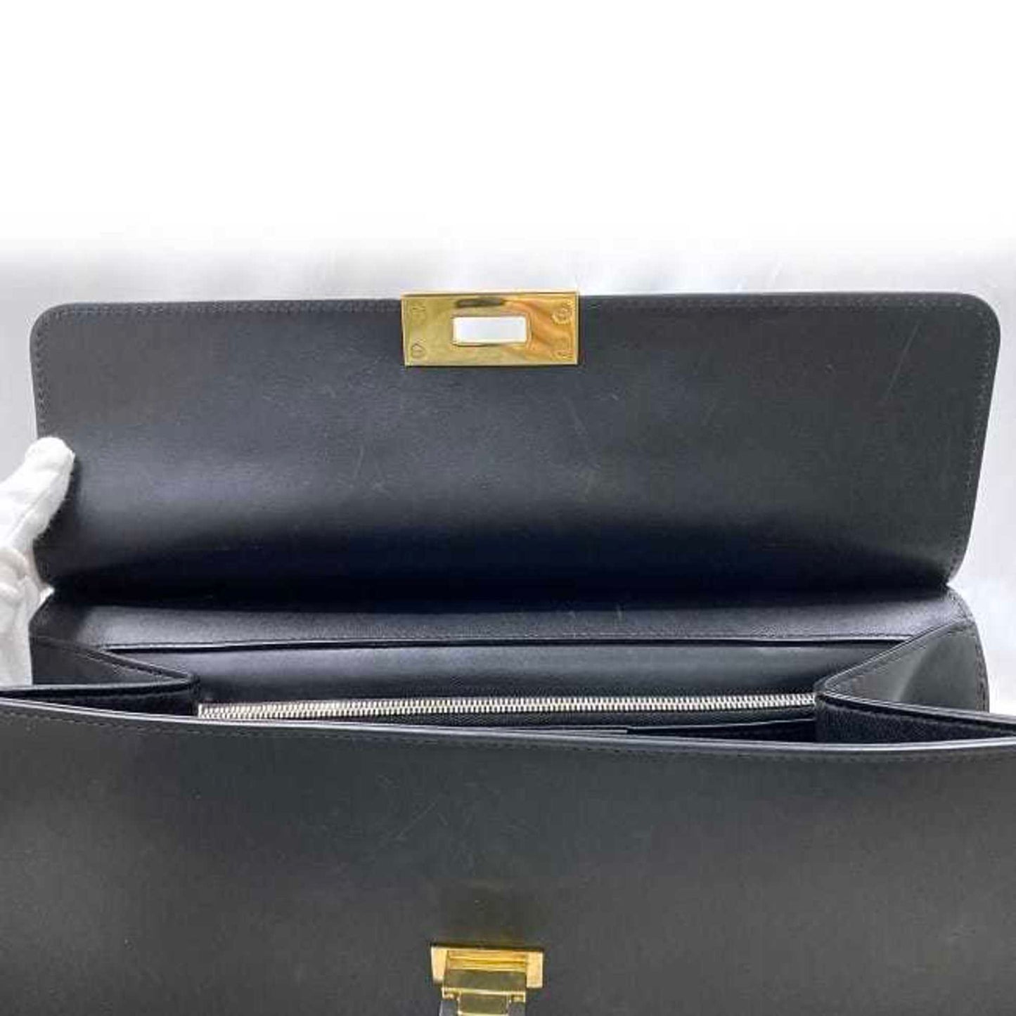Balenciaga Black Leather Le Dix
