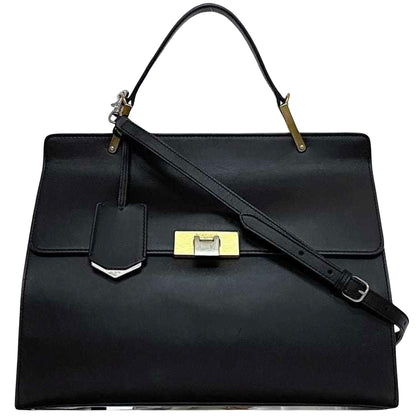 Balenciaga Black Leather Le Dix