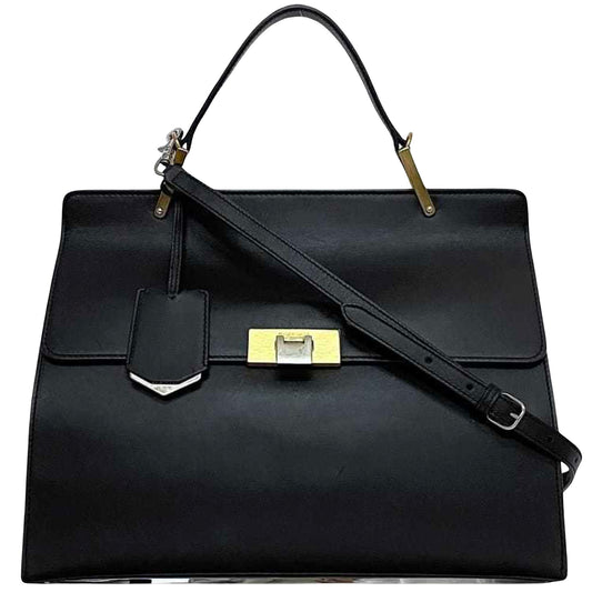 Balenciaga Black Leather Le Dix