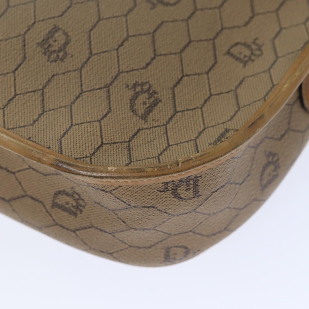 Dior Brown Canvas Honeycomb