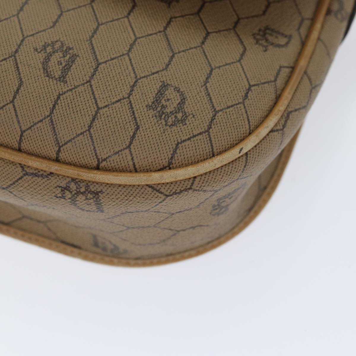 Dior Brown Canvas Honeycomb