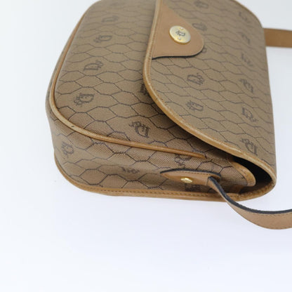 Dior Brown Canvas Honeycomb