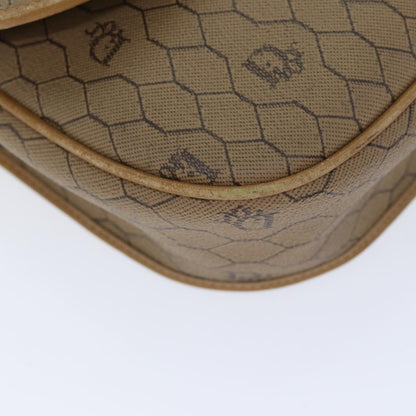 Dior Brown Canvas Honeycomb