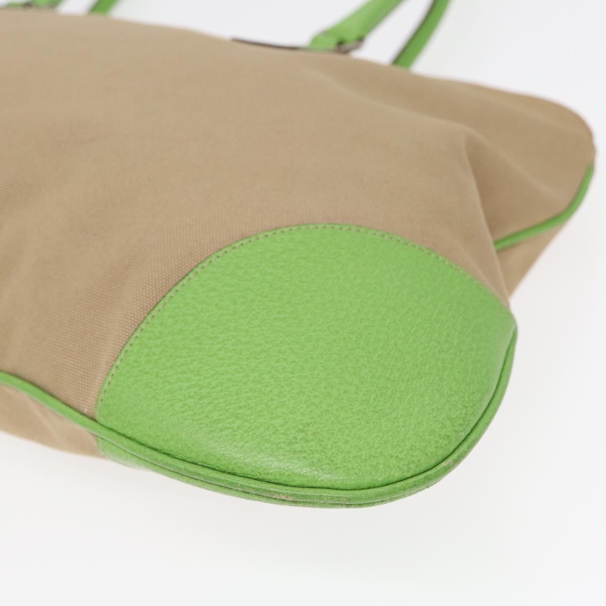 Prada Brown Canvas Bowling