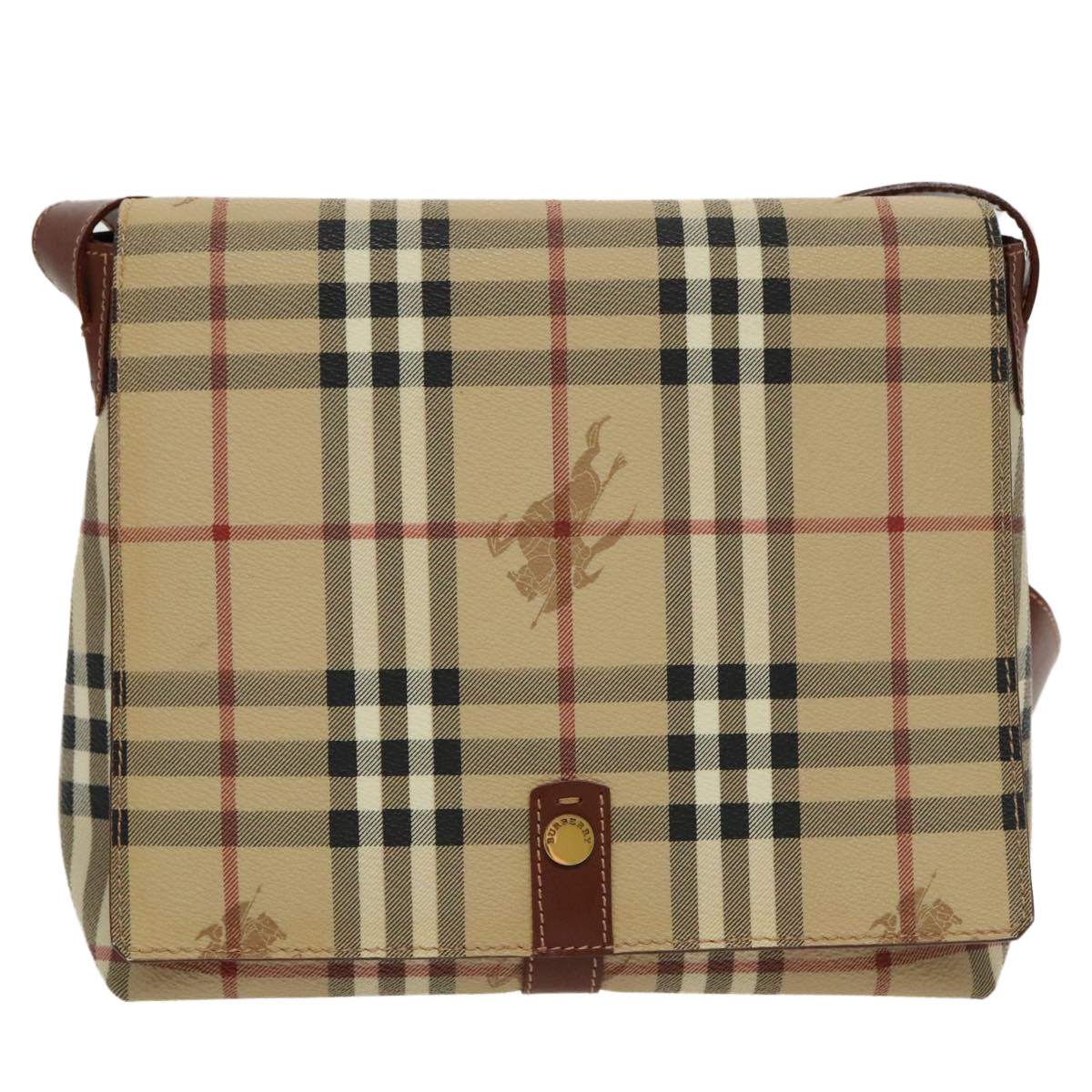 Burberry Brown Canvas Nova Check
