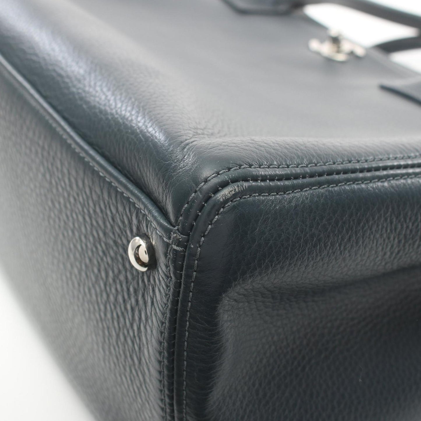 Chanel Blue Leather Executive