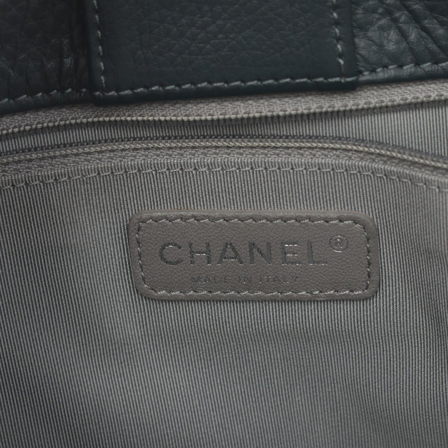 Chanel Blue Leather Executive
