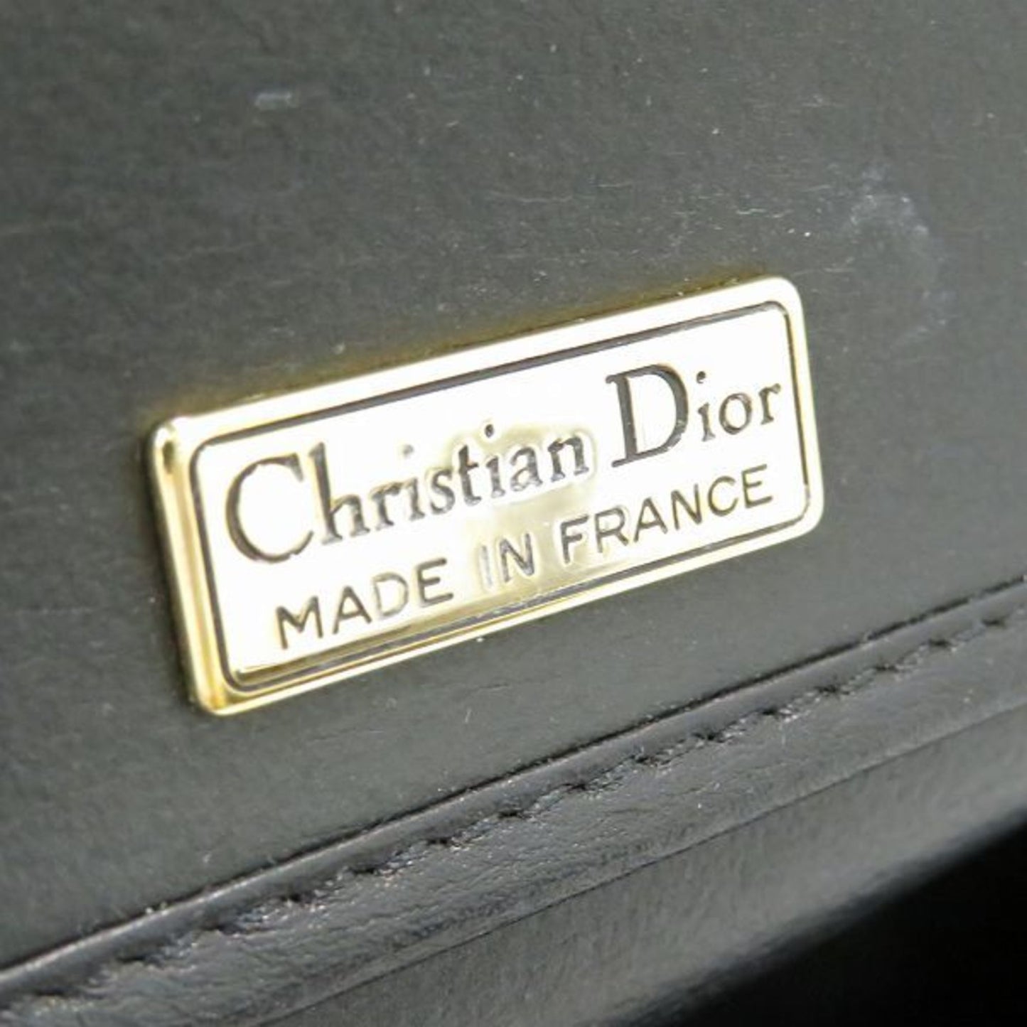 Dior Black Leather Cd