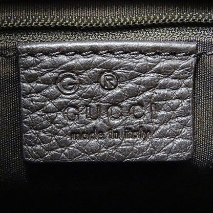 Gucci Brown Canvas Shima Line