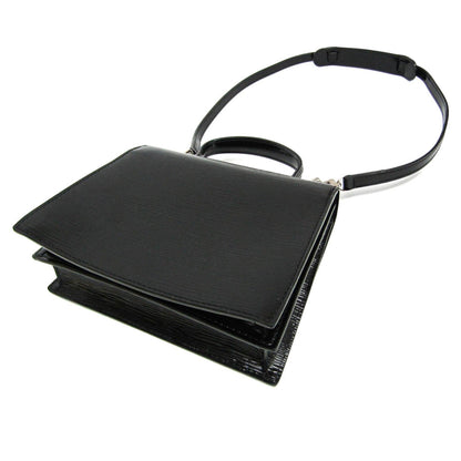 Louis Vuitton Black Leather Sevigne