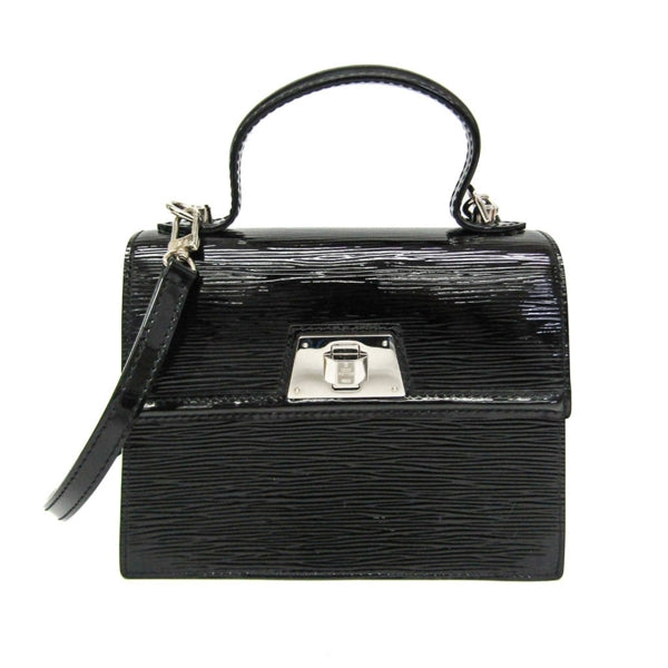 Salvatore Ferragamo Black Leather Vara