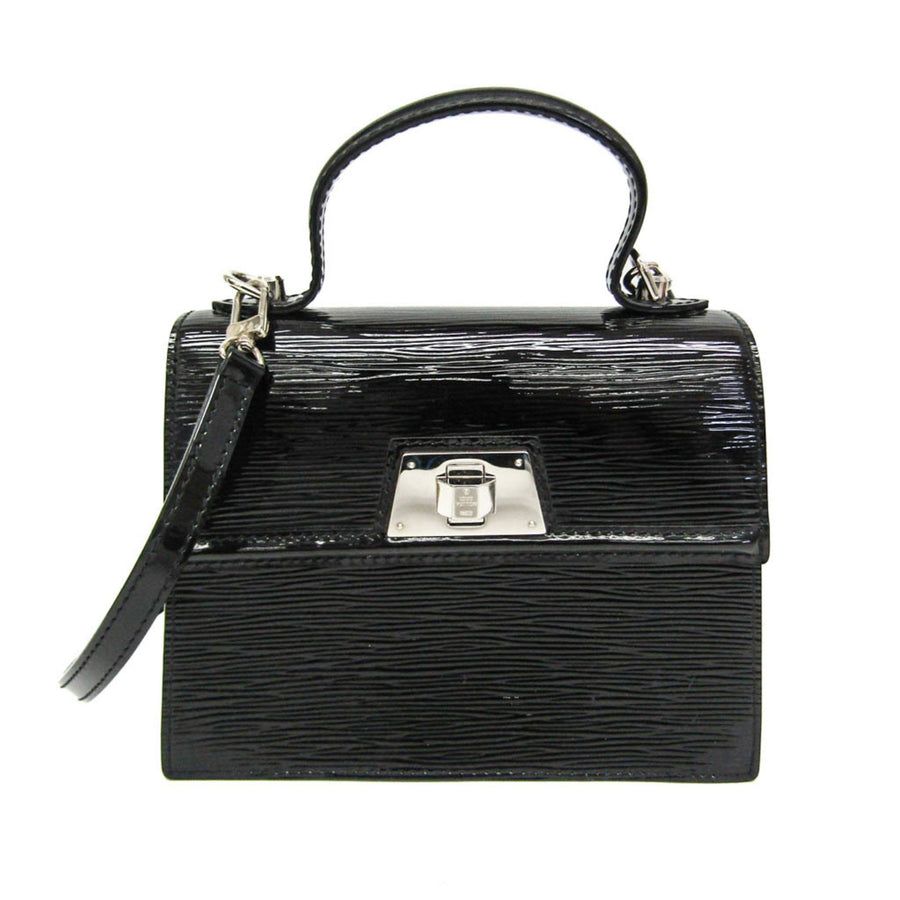 Louis Vuitton Black Leather Sevigne