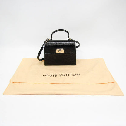 Louis Vuitton Black Leather Sevigne