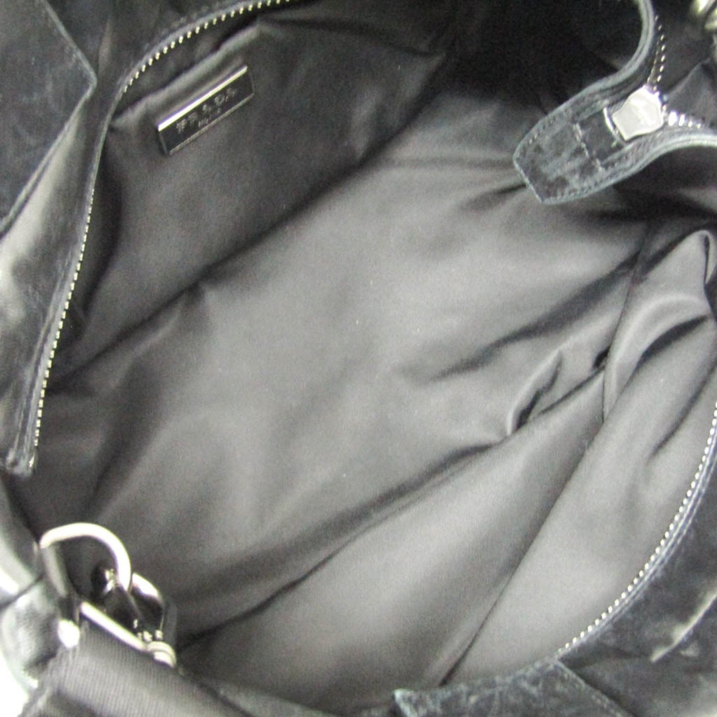 Prada Black Canvas Tessuto