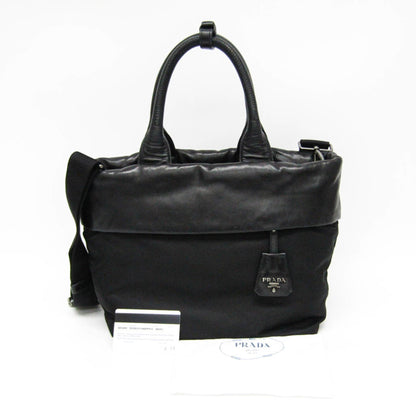 Prada Black Canvas Tessuto