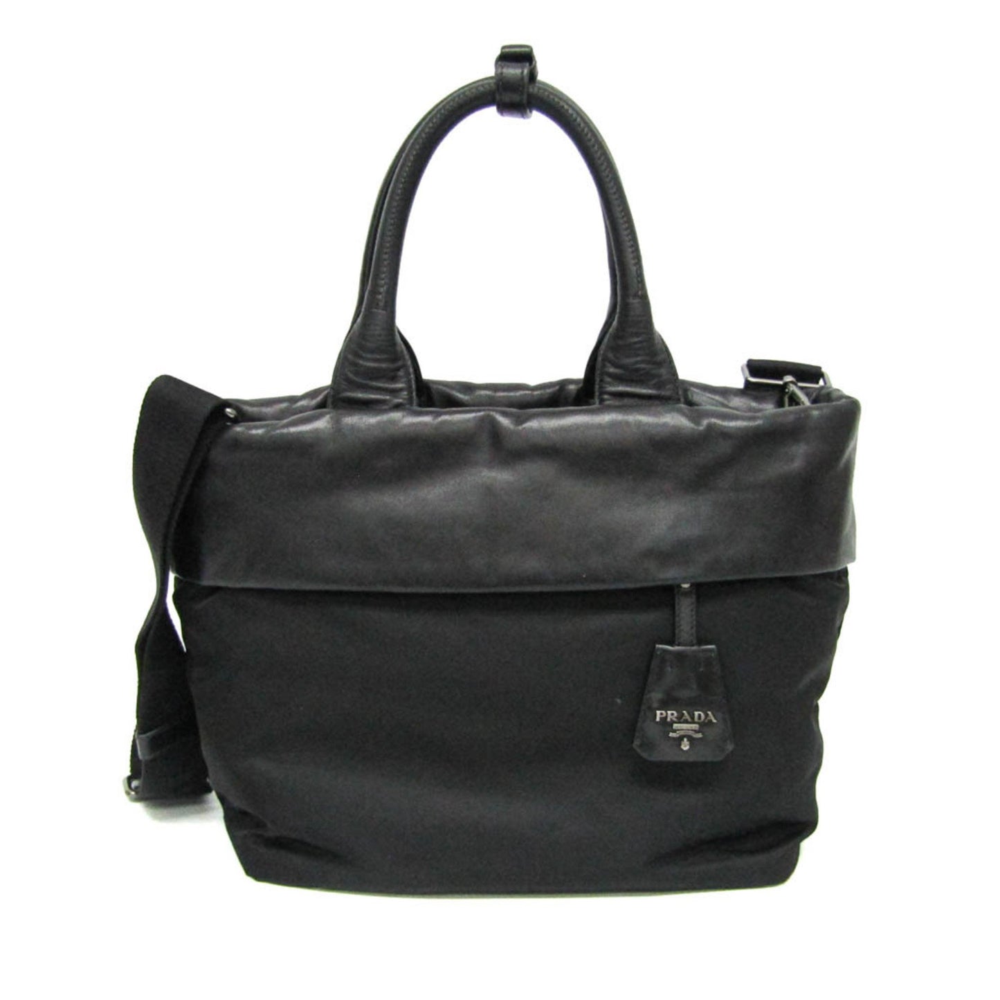 Prada Black Canvas Tessuto