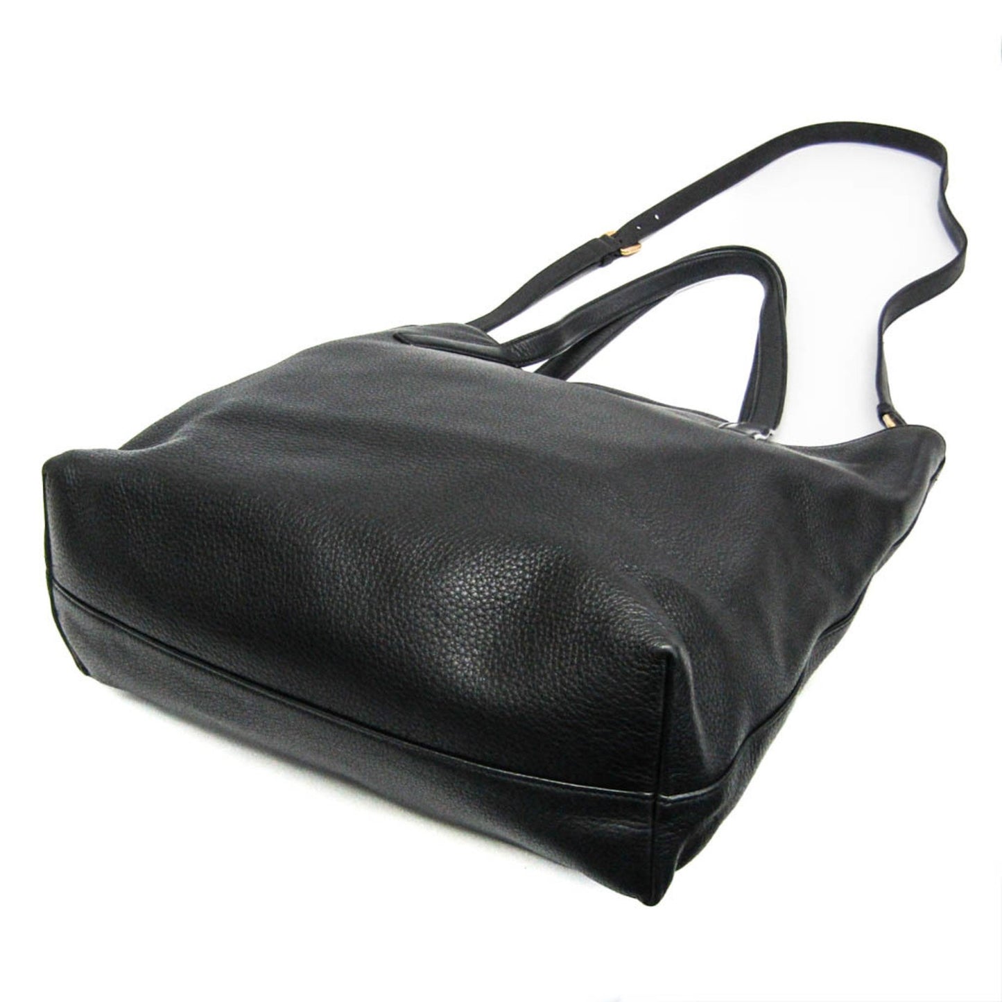 Prada Black Leather Vitello