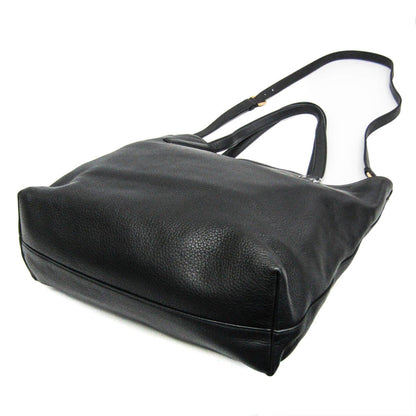 Prada Black Leather Vitello