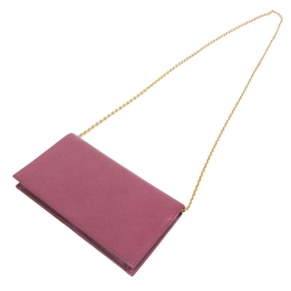 Salvatore Ferragamo Pink Leather Vara