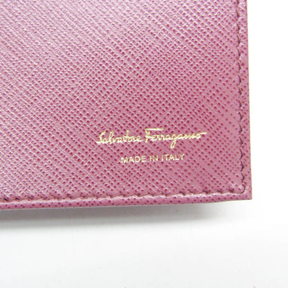 Salvatore Ferragamo Pink Leather Vara