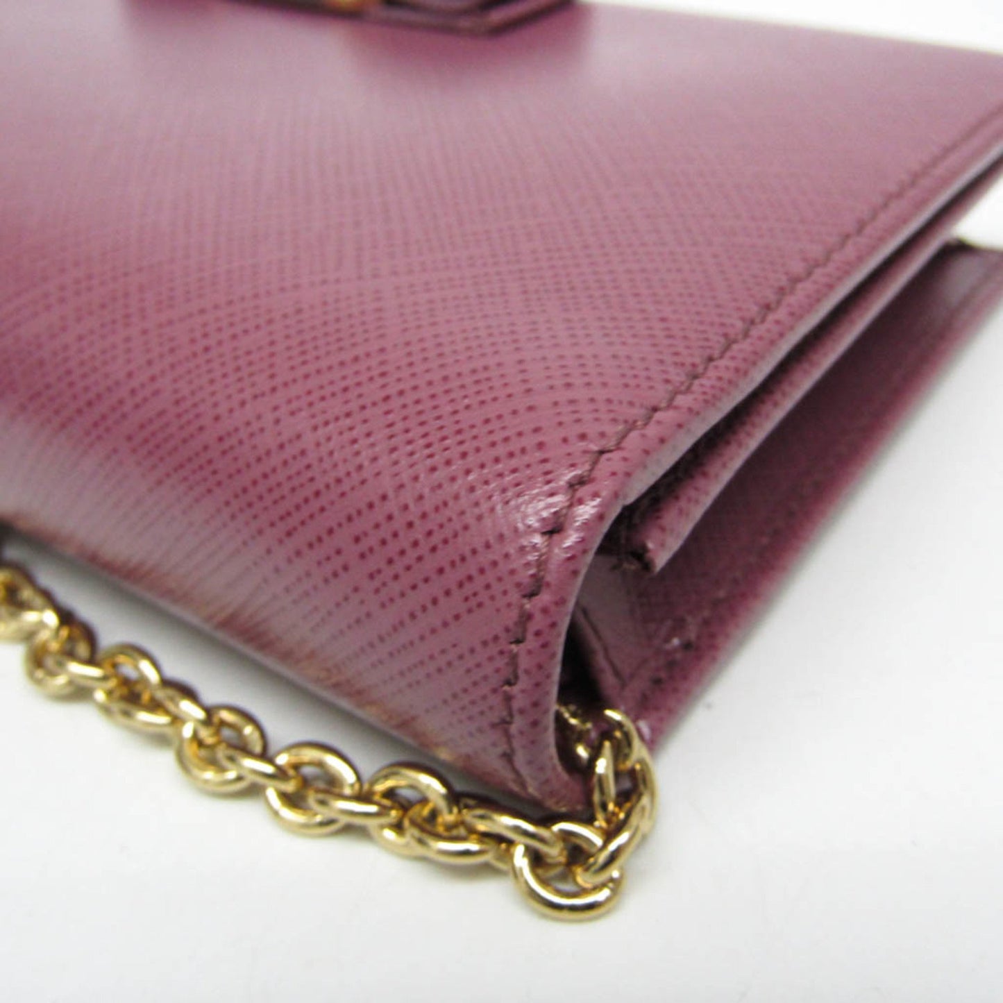 Salvatore Ferragamo Pink Leather Vara