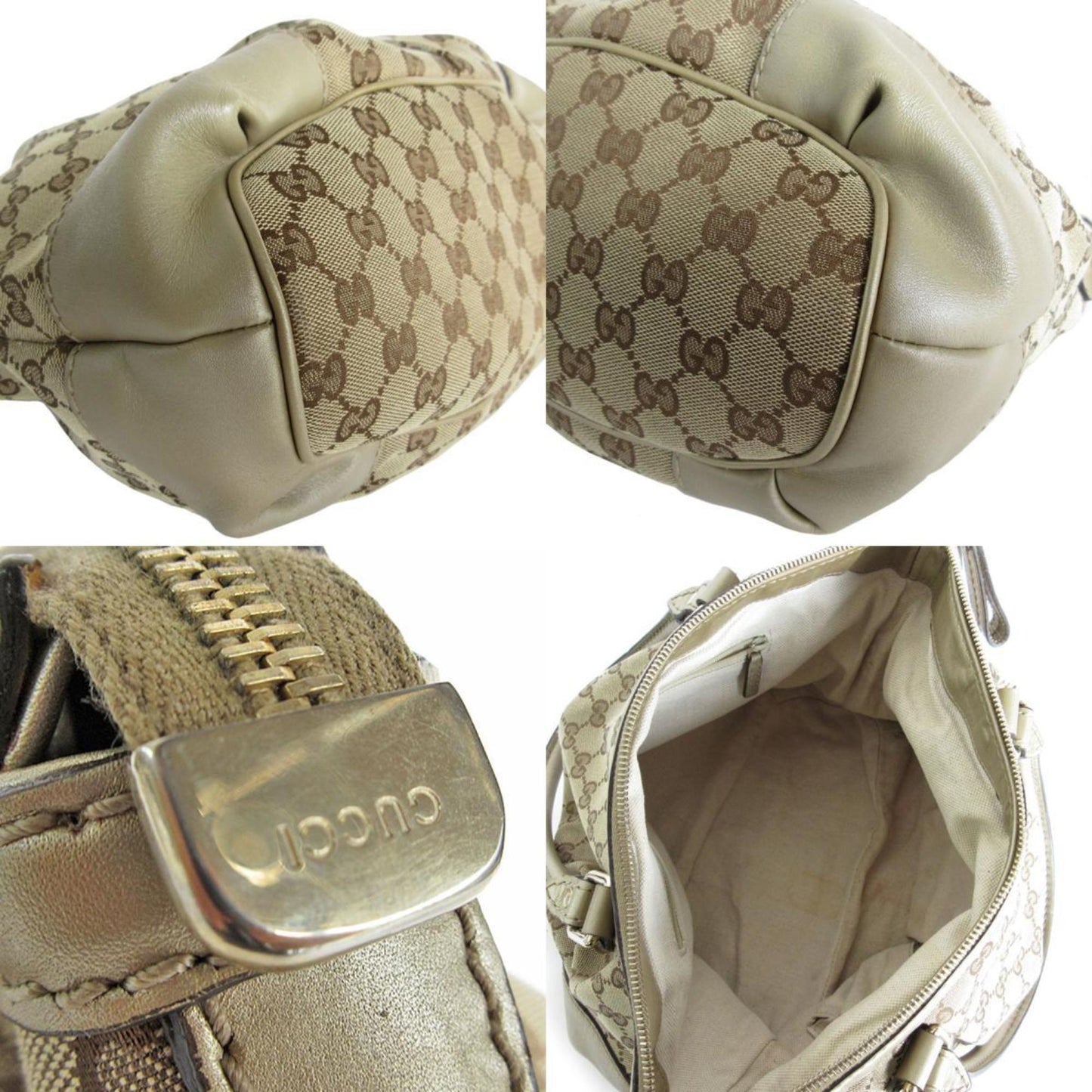 Gucci Brown Canvas Gg Canvas