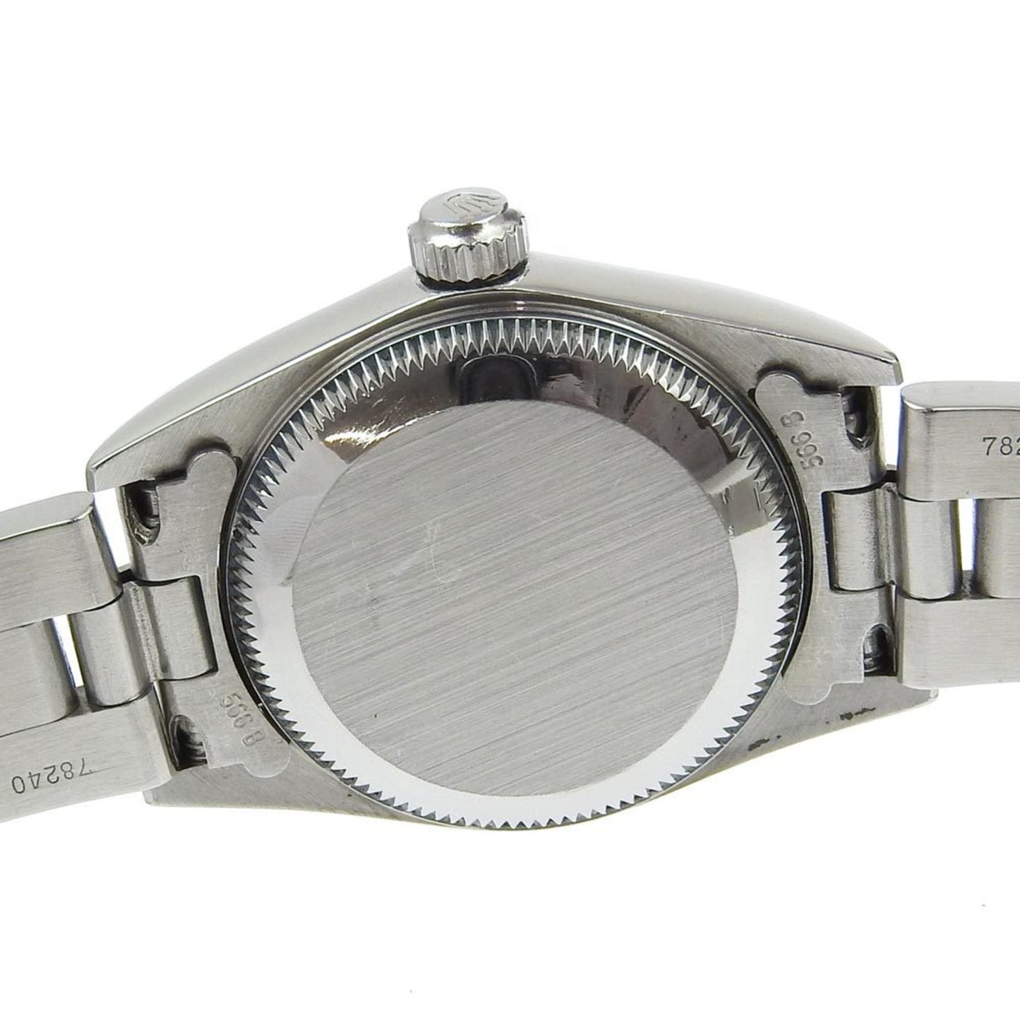 Rolex Silver Steel Lady Oyster Perpetual 26mm