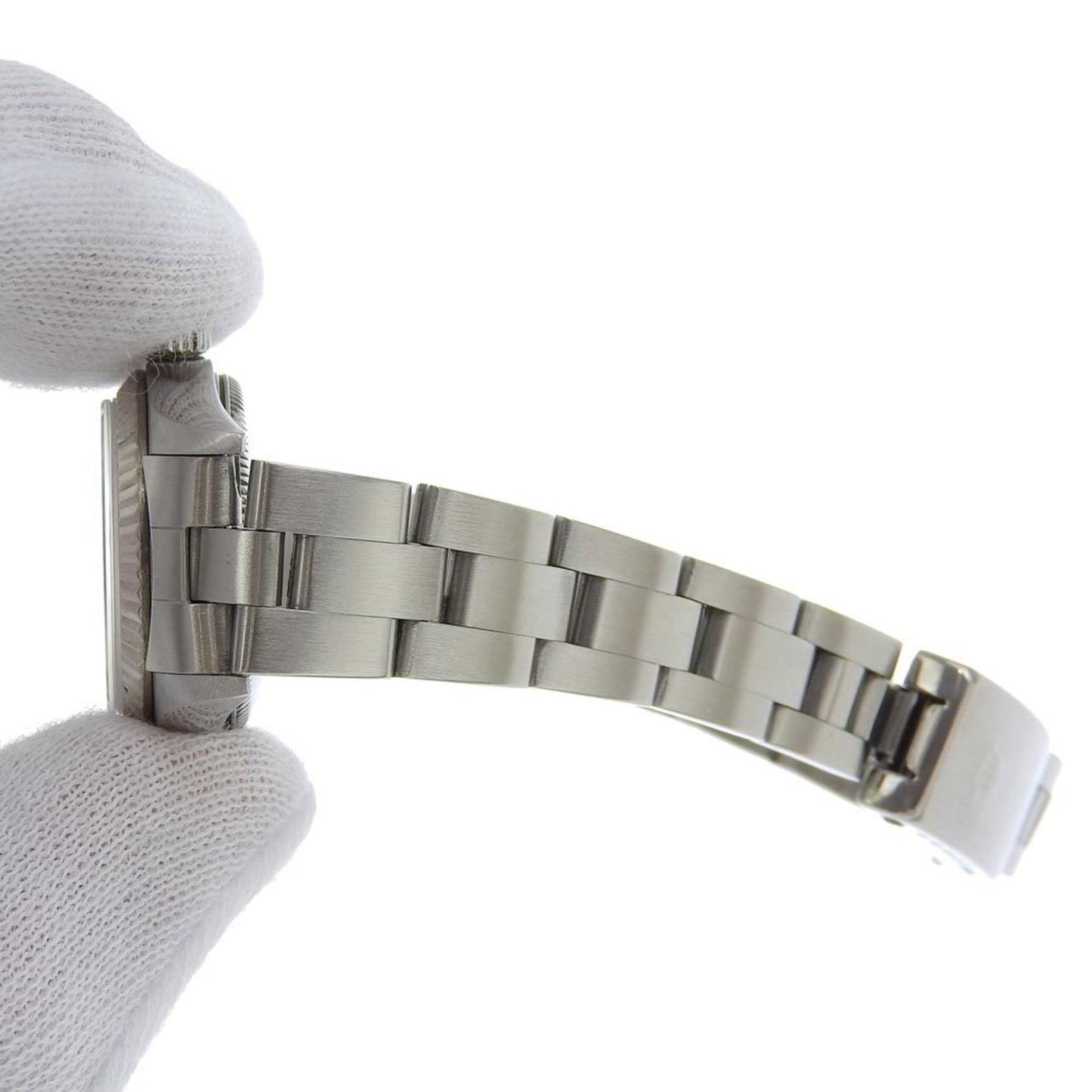 Rolex Silver Steel Lady Oyster Perpetual 26mm