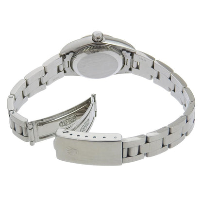 Rolex Silver Steel Lady Oyster Perpetual 26mm