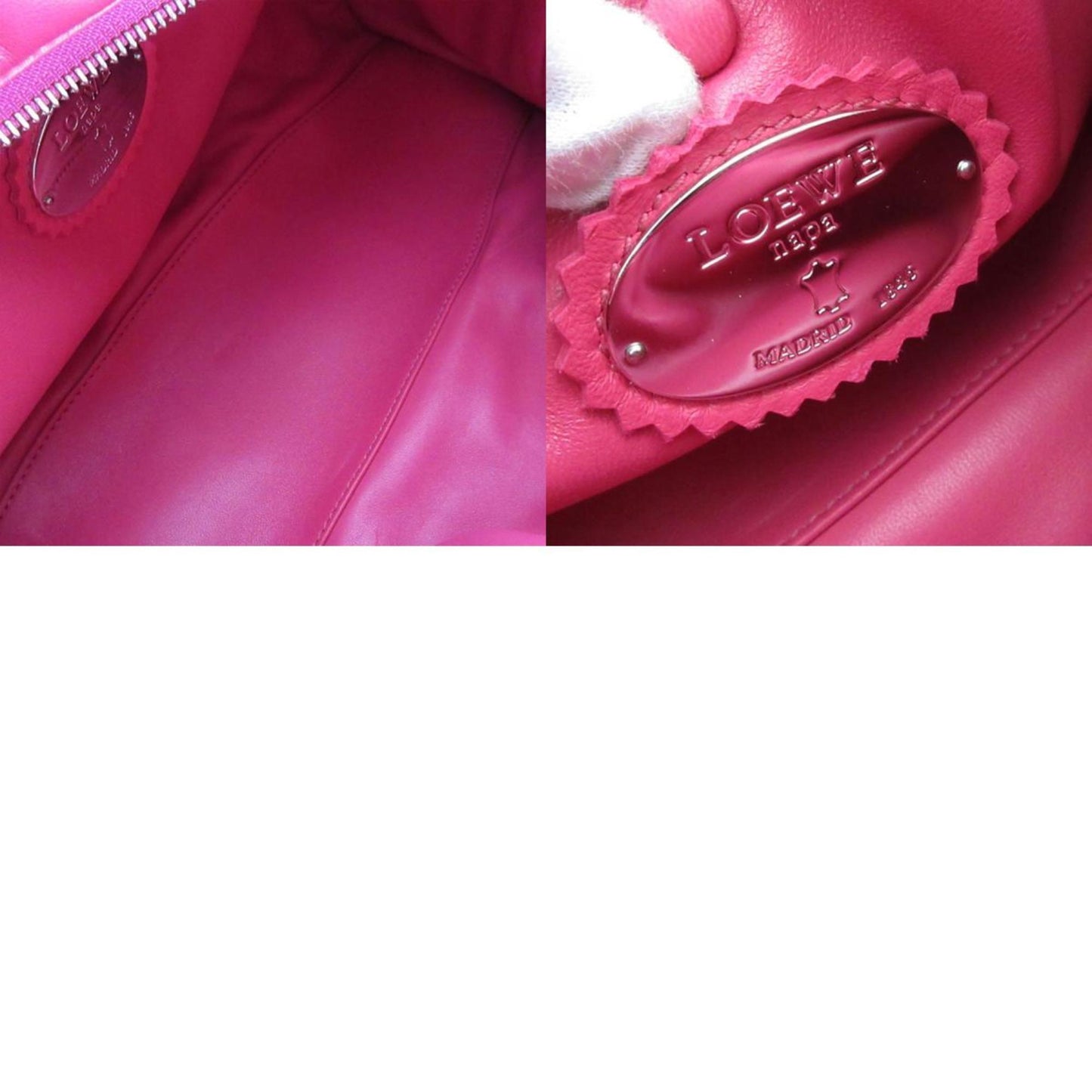 Loewe Pink Leather Seville
