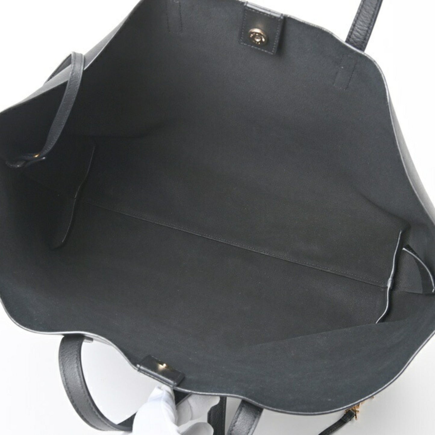 Saint Laurent Black Leather Shopping