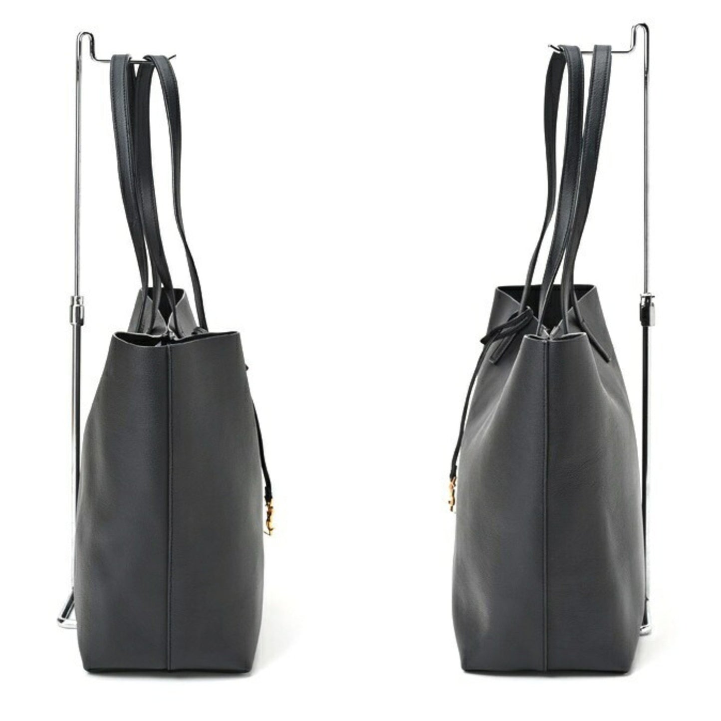 Saint Laurent Black Leather Shopping