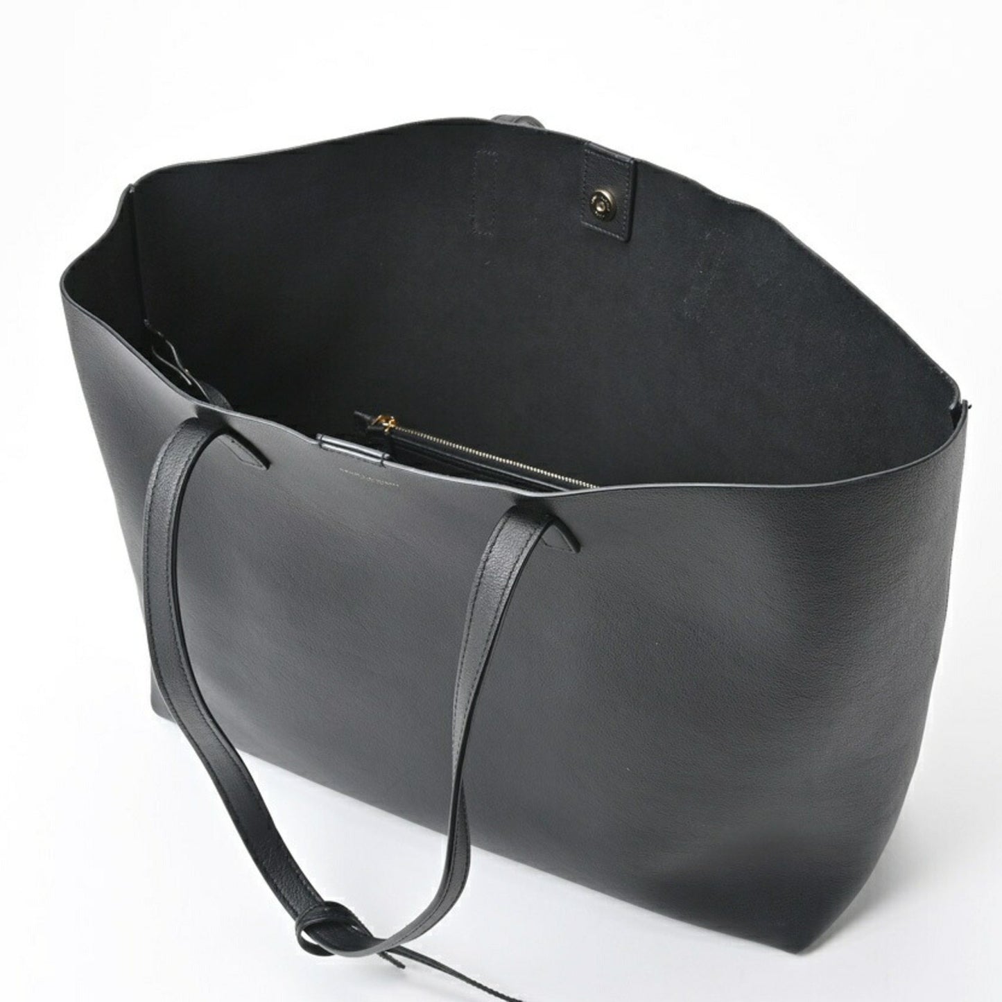 Saint Laurent Black Leather Shopping