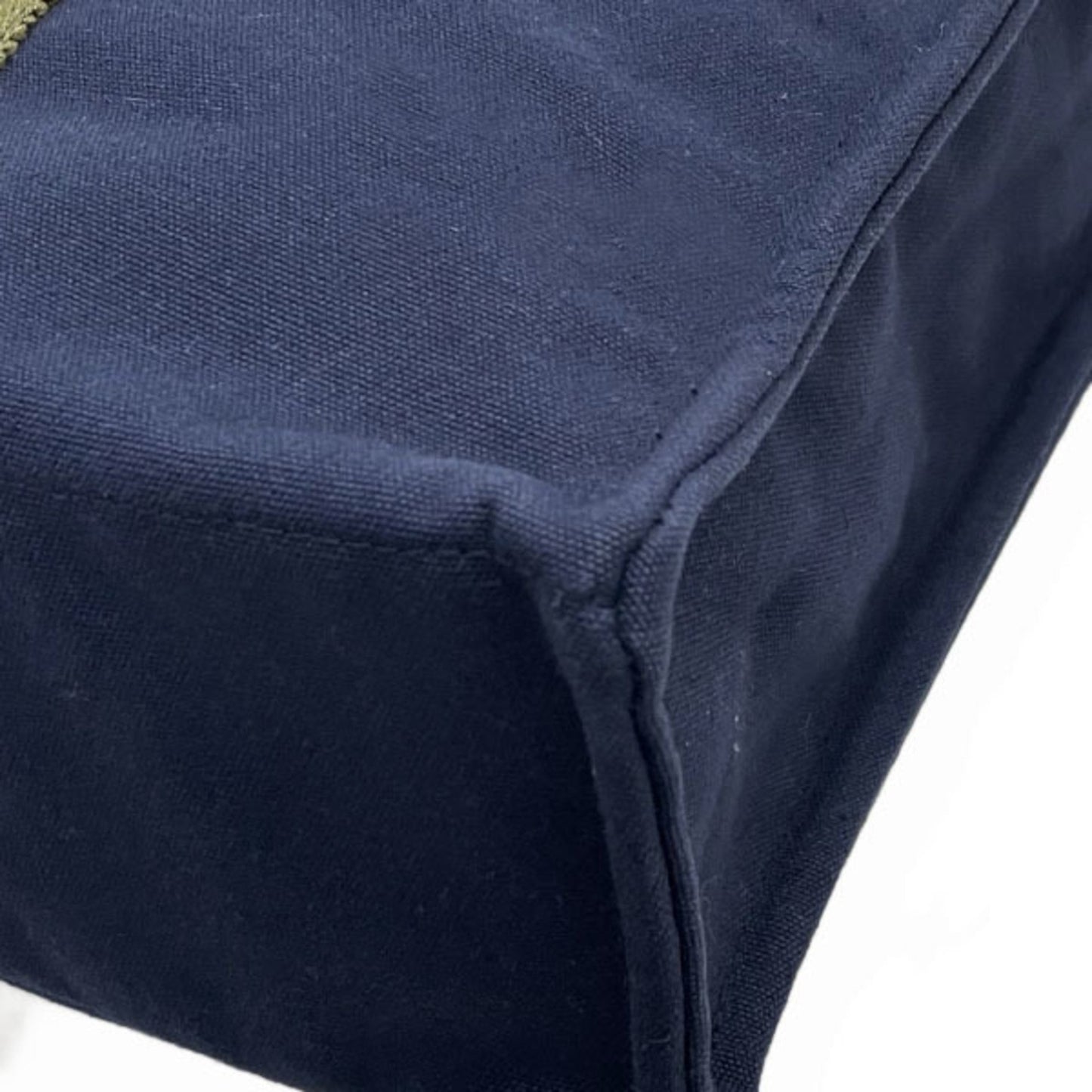 Hermès Blue Canvas Fourre Tout
