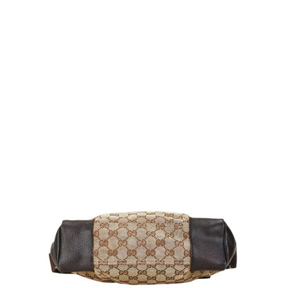 Gucci Brown Canvas Messenger