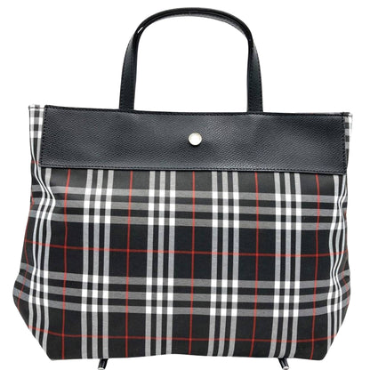 Burberry Black Canvas Nova Check