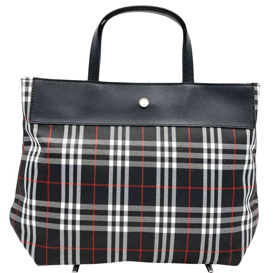 Burberry Black Canvas Nova Check