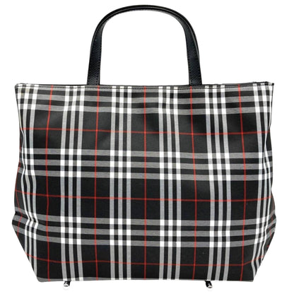 Burberry Black Canvas Nova Check