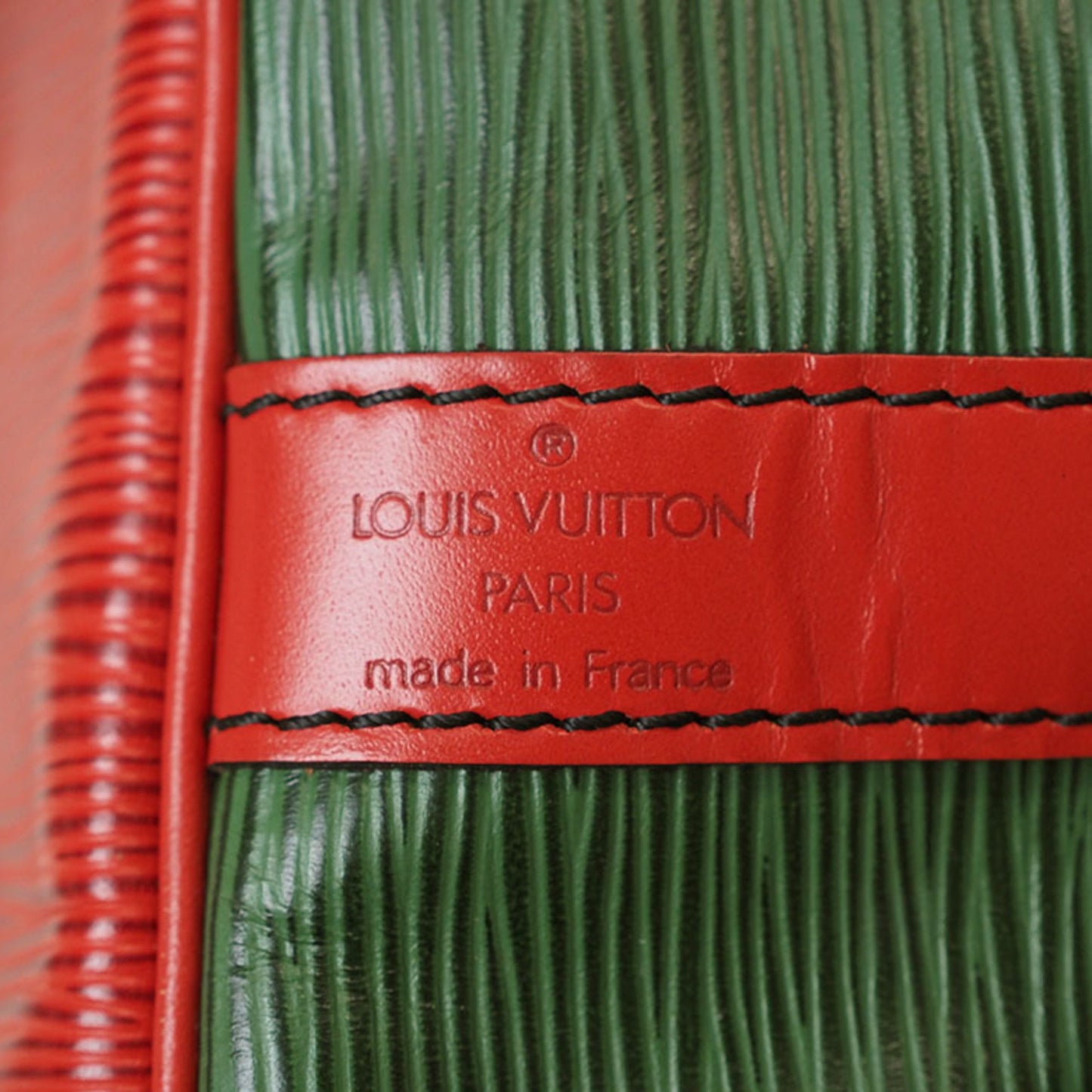 Louis Vuitton Green Leather Petit Noé