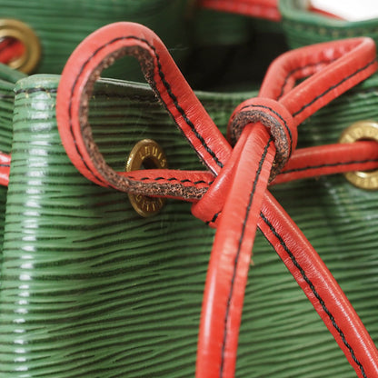 Louis Vuitton Green Leather Petit Noé